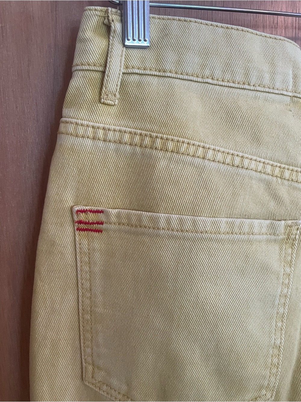 BDG Cowboy Jean Yellow Size 27 - Picture 5 of 7